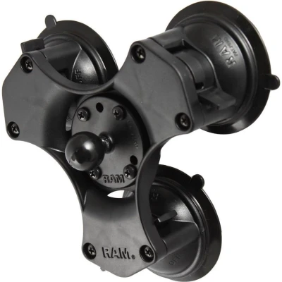 Afbeelding van Triple 8.5 cm zuignap houder B kogel RAP 365 224 1U