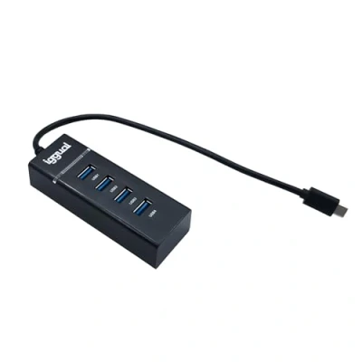 Afbeelding van USB hub type C, 4 poorten, 3.0, 5 Gbit/s