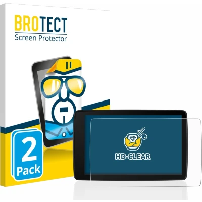 Afbeelding van BROTECT (2 Stuks) Schermbeschermer voor BMW Motorrad Navigator VI Screen Protector Transparant
