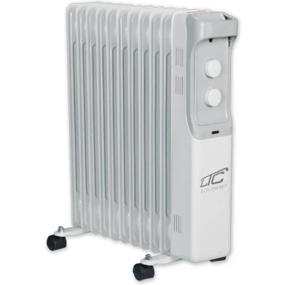 Afbeelding van LTC Elektrische olieverwarming 11 vinnen 2500W Wit