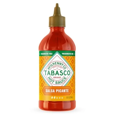 Afbeelding van TABASCO Salsa Picante Levendige &amp; Milde Pittige Saus, gemakkelijk te doseren knijpfles, dikkere Mexicaanse stijl met authentieke pepers, knoflook kruiden, 256ml (Verpakking van 1)