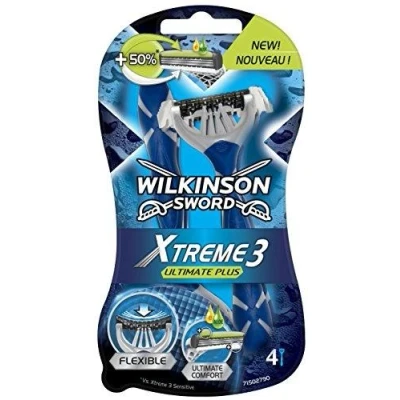 Afbeelding van Wilkinson Sword Men Xtreme 3 Wegwerpmesjes Ultimate Plus 4 st.