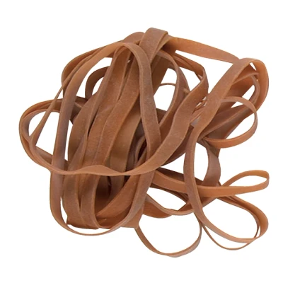 Afbeelding van Elastiek Standard Rubber Bands 38 150x2.5mm 500gr 530 stuks bruin