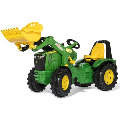 Afbeelding van Rolly Toys rollyX Trac Premium John Deere 8400R traptrekker incl voorlader
