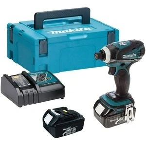 Afbeelding van Makita DTD155RTJ 18V Li ion accu slagschroevendraaier set (2x5.0Ah) in Mbox koolborstelloos