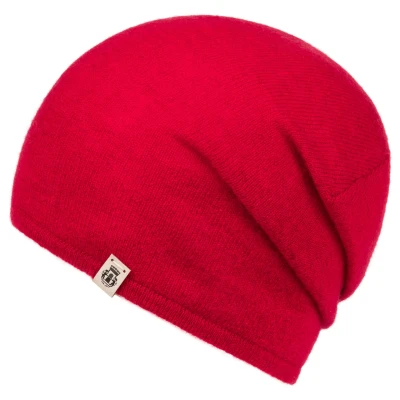 Afbeelding van ROECKL Dop Pure Cashmere Beanie Classic Red Rood