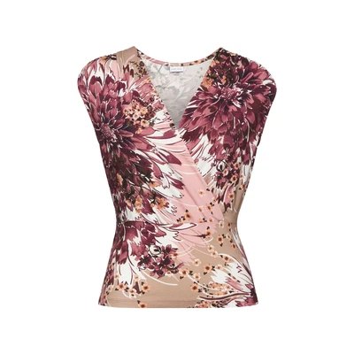 Afbeelding van Lascana Shirttop met alloverprint, elegant zomertop v hals