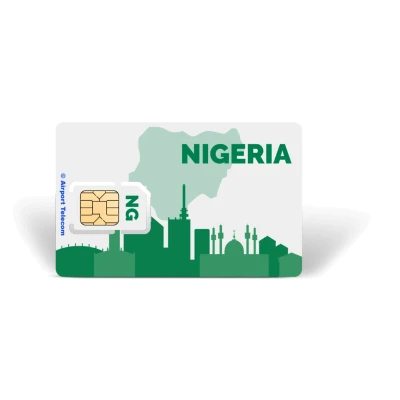 Afbeelding van Simkaart Nigeria 3GB Data Prepaid Met Snel 4G/5G Internet En Bellen Op Reis In Afrika Airport Telecom