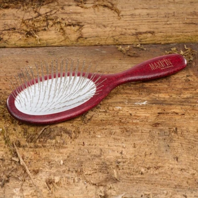 Afbeelding van Mars Coat King Maxipin Advanced Hondenborstel met Beukenhouten Handvat