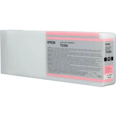 Afbeelding van Epson T6366 (C13T636600) Inktcartridge Licht magenta
