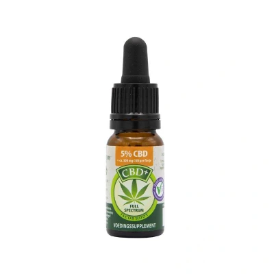 Afbeelding van Jacob Hooy Cbd Plus Olie 5%, 10 ml