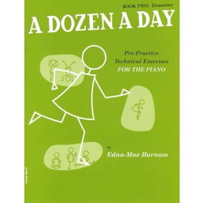 Afbeelding van A Dozen Day Book Two: Elementary. Sheet Music for Piano