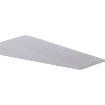 Afbeelding van Deltafix Deurwig wit kunststof 9,5 x 1,3 cm deurstopper Deurstoppers