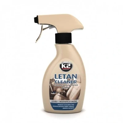 Afbeelding van K2 Leather Care Cleaner &amp; Balm, Makkelijk te gebruiken, Peak Geur, Spray Fles 200ml