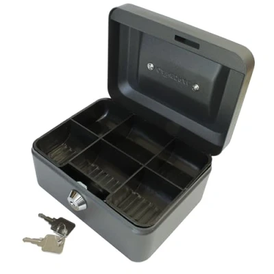 Afbeelding van Geldcassette (15,3 cm) zwart