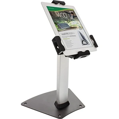 Afbeelding van InLine tablet tafelstandaard met diefstalbeveiliging / zwart/grijs
