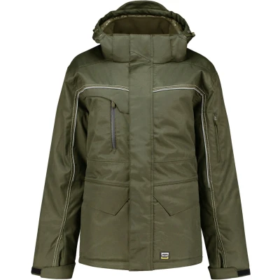 Afbeelding van Tricorp 402007 Midi Parka Canvas Legergroen 4XL