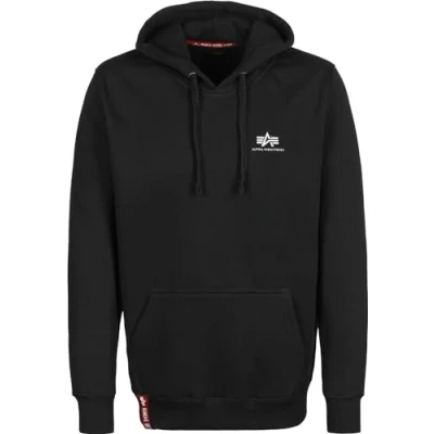 Afbeelding van Alpha Industries Basic Hoodie, Heren, Maat: Small, Plum