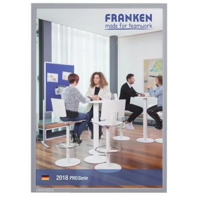 Afbeelding van FRANKEN Magnetische tas FRAME IT X tra!Line, DIN A3, grijs