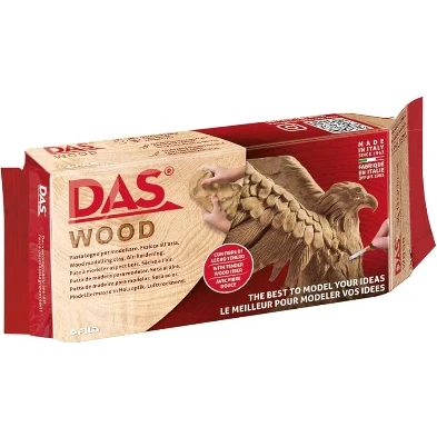 Afbeelding van DAS Creatief Zelfhardende Hout/Wood Klei 700 gram