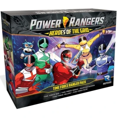 Afbeelding van Power Rangers: Heroes of the Grid Time Force Ranger Pack Uitbreiding Engelstalig Renegade Game Studios