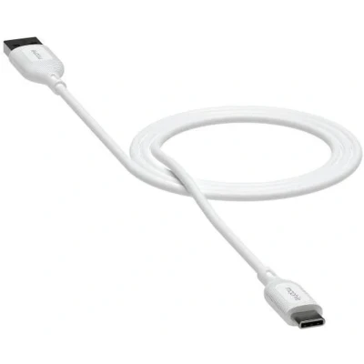 Afbeelding van Mophie Essentials USB A naar C Kabel 15W 3 Meter Wit