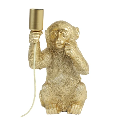 Afbeelding van Light &amp; Living tafellamp monkey