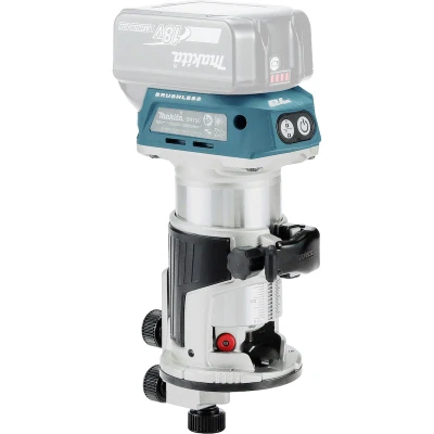 Afbeelding van Makita DRT50ZJ Accu Freesmachine 18v Li ion zonder accu&quot;;s en lader in M box