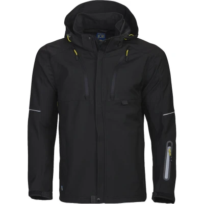 Afbeelding van ProJob 3406 SOFTSHELL JAS 643406 Zwart 4XL