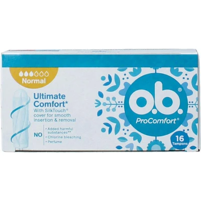 Afbeelding van o.b., Pads, Normale tampons ProComfort 16,0st (16 x, Normaal)