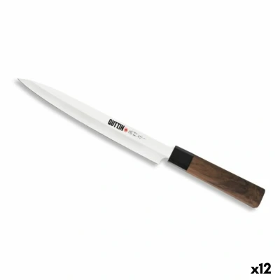 Afbeelding van Keukenmes Quttin YANAGIBA Takamura Bruin Zilverkleurig 20 cm (12 Stuks)