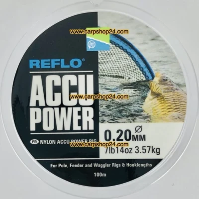 Afbeelding van Preston Reflo Accu Power 100m Maat : 0.20mm
