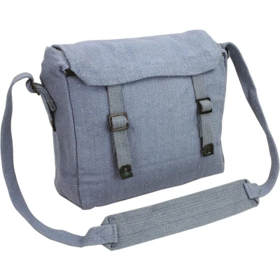 Afbeelding van Highlander Haversack canvas schoudertas blauw