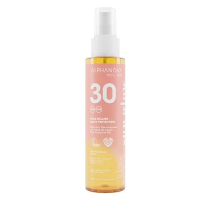 Afbeelding van Alphanova sun Protective oil glow SPF30 125ml