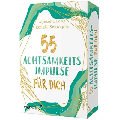 Afbeelding van 55 Achtsamkeitsimpulse für dich: Das Kartendeck mehr innere Ruhe, Stressabbau, Glück, Dankbarkeit und Selbstliebe