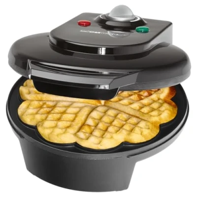 Afbeelding van Clatronic WA 3491 Wafelmaker Wafelijzer Hartvormig Zwart