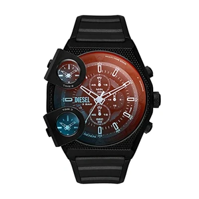 Afbeelding van Diesel heren Sideshow horloge DZ7474 in de kleur Zwart