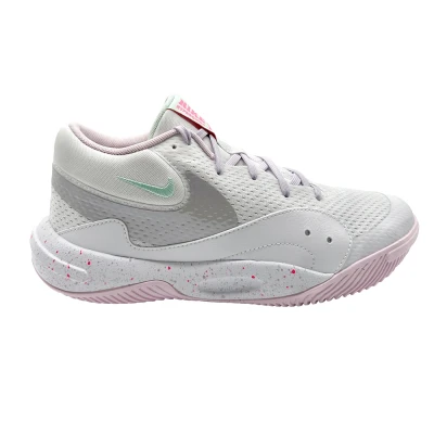 Afbeelding van Nike Performance Hyperquick SE Volleybalschoenen, Maat: 40, White/pink foam/violet mist/mint foam Textiel/ synthetisch
