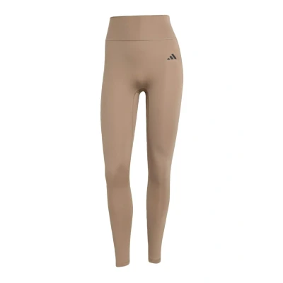 Afbeelding van adidas Performance Optime Essentials No Front Rise Seam 7/8 Legging Dames Bruin 2XS