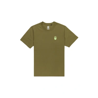 Afbeelding van Element Ambition À Manches Courtes Tshirt print, Heren, Maat: Small, Green