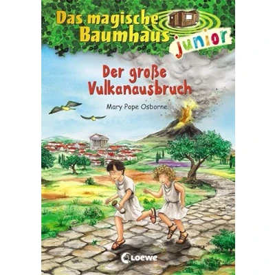 Afbeelding van Das magische Baumhaus junior 13 Der große Vulkanausbruch: Kinderbuch zum Vorlesen und ersten Selberlesen Mit farbigen Illustrationen Für Mädchen Jungen ab 6 Jahre