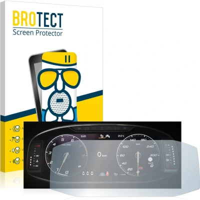 Afbeelding van BROTECT Screenprotector voor Seat Ateca Facelift 10.25&quot; Snelheidsmeter Folie Beschermfolie Beschermglas matte
