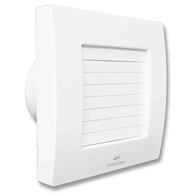 Afbeelding van Aerauliqa QA90 axiale zuiger, diameter 90 mm, 11 W, 55 m3/h, code 003174, met automatische binnenvleugels