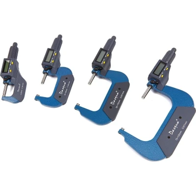 Afbeelding van Dasqua Professionele 25 50 mm Digitale Buiten Micrometer