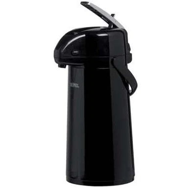 Afbeelding van Thermos Thermoskan Met Pomp Zwart 1.3 Liter