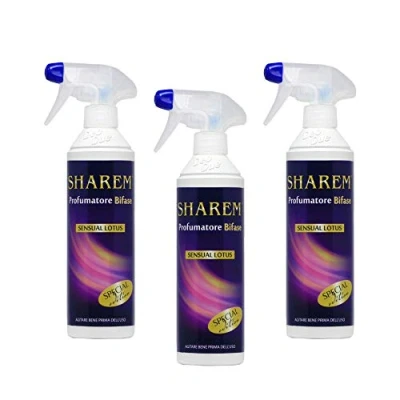 Afbeelding van chimiclean 3X Deo Due Sharem 500 ml kamergeur tweefasige oosterse geur Sensual Lotus
