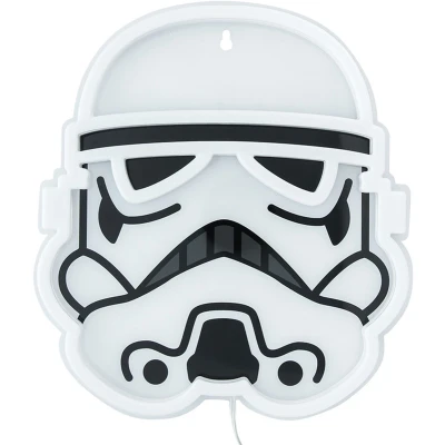 Afbeelding van Star Wars Stormtrooper Wall Mountable LED Neon Light Wand Lamp