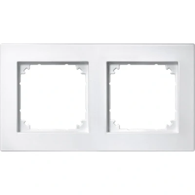 Afbeelding van Merten 486219 Afdekking Frame System M Polar wit