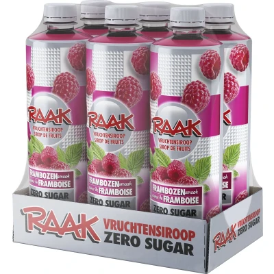 Afbeelding van Raak Siroop Zero Framb 6x750ml