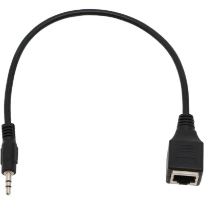 Afbeelding van 3,5mm Jack stereo over ethernet extender